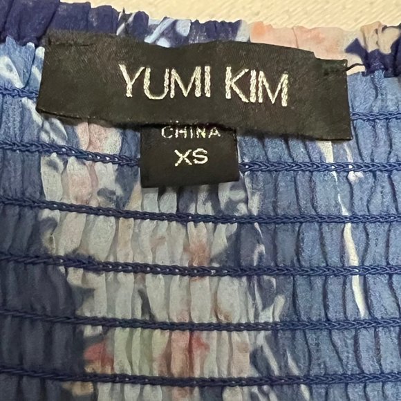 Yumi Kim - Cabana Top - XS - Color: Botanical Garden Navy - Picture 4 of 6